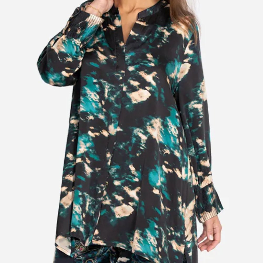 Johnny Was SHADOW VOYAGER TUNIC - Size: M